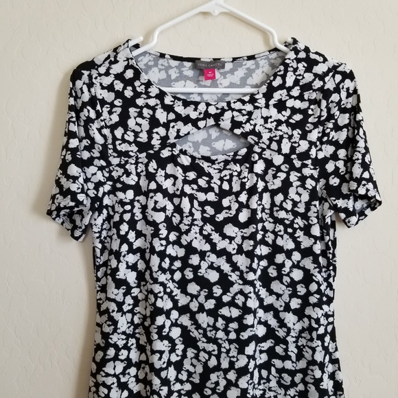 Vince Camuto leopard animal print bodycon Dress M - Picture 2 of 5